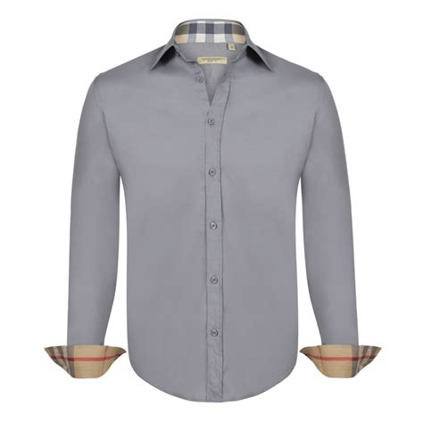 branded formal shirts burberry|burberry casual shirts.